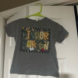 Gray Kids Kindergarten T-Shirt